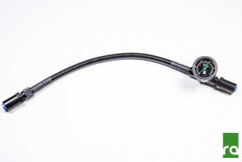 Kraftstoffdruckanzeige (0 - 100 psi) mit PTFE...