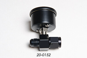 Kraftstoffdruckanzeige (0 - 100 psi) -06 AN / Dash 6 Adapter | 20-0152