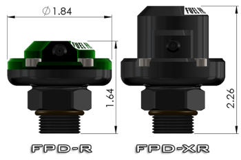 Fuel pulsation damper FPD-R - 3/8" NPT | 20-0178