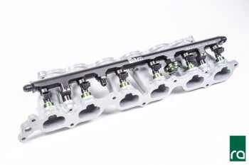 Fuel rail top feed conversion - Toyota 2JZ-GTE | 20-0215