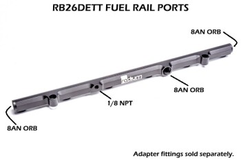 Fuel rail - Nissan RB26DETT | Radium