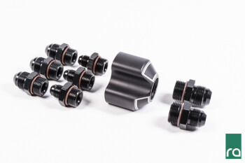 Kraftstoff Verteilerblock - 3 in 1 mit Anschlüssen...