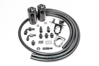 Dual oil catch can kit - Toyota Tundra (2007 - 2021) -...