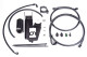 Anschluss Leitungssatz Upgrade Schlingertopf / Kraftstoffpumpen Halter für OEM Innentank - Mitsubishi Evo 7/8/9 - Edelstahlfilter | Radium