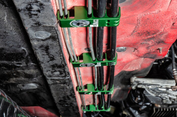 Anschluss Leitungssatz Upgrade Schlingertopf / Kraftstoffpumpen Halter für OEM Innentank - Toyota Supra MK4 - Edelstahlfilter | 20-0415-03