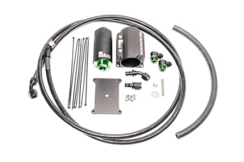 Anschluss Leitungssatz Upgrade Schlingertopf / Kraftstoffpumpen Halter für OEM Innentank - Mazda FD RX7 - Mikroglasfilter | Radium