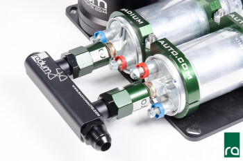 Dual Anschluss Einspritz-/Verteilerleiste für Bosch-Pumpen (für Rückschlagventile) | 20-0463