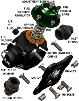 FPR-D - fuel pressure regulator damper