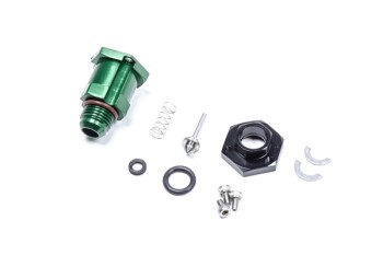 Fuel pump outlet adapter with check valve -06 AN / Dash 6...