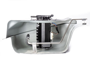 FHST Upgrade Schlingertopf / Kraftstoffpumpen Halter für OEM Innentank - Mitsubishi EVO X - ohne Pumpen (Walbro F90000267/274/285) | 20-0642-00