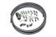 Fuel hanger plumbing kit - early Nissan S14/S200/S15/Silvia/R33/R34 - stainless filter | 20-0703-03