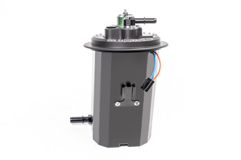 FHST Upgrade Schlingertopf / Kraftstoffpumpen Halter für OEM Innentank - d Mustang (2011+) - ohne Pumpen (Walbro GSS342 oder AEM 50-1200) | 20-0800-00