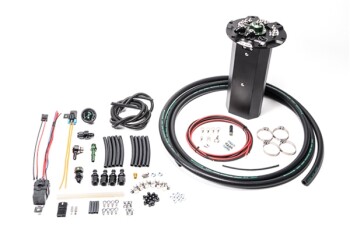 FHST Upgrade Schlingertopf / Kraftstoffpumpen Halter für OEM Innentank- Nissan 370Z- ohne Pumpen (Walbro GSS42 - AEM 50-1200) | Radium