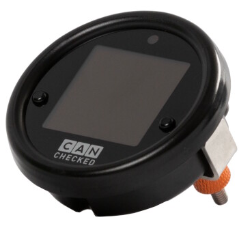 CANchecked MFD15 GEN 2 Display with OBD2 with adapter ring Audi A3 8V