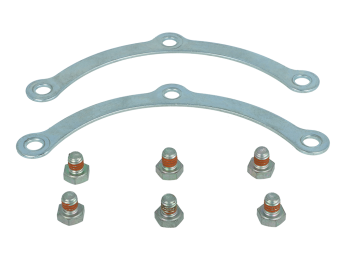 Mounting Kit compressor housing type 3 (2x 3-bolt brackets)