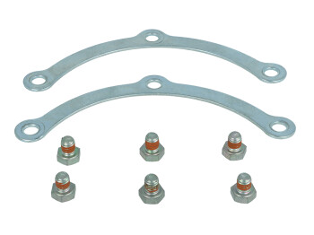 Mounting Kit compressor housing type 3 (2x 3-bolt brackets)
