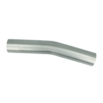 15° Titanium elbow mandrel bend 63,5mm / 2.5" -...