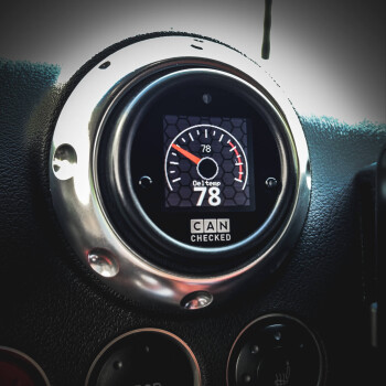 CANchecked MFD15 GEN 2 CAN Bus Display mit Adapterring Audi TT 8N