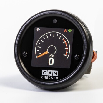 CANchecked MFD15 GEN 2 CAN Bus display with adapter ring Audi TT 8N