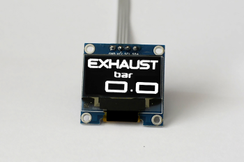 OLED 1.3" digital single gauge incl. sensor // extra large digits | Zada Tech