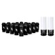 Aluminum Radmuttern M12x1.25, 20pc Set, schwarz | MMLG-125-20LBK