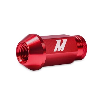 Aluminum Radmuttern M12x1.25, 20pc Set, rot | Mishimoto
