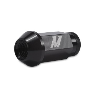 Aluminum Radmuttern M12x1.5, 20pc Set, schwarz | MMLG-15-20LBK