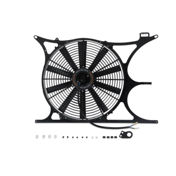92-99 BMW E36 Fan Shroud + Controller 1/8" NPT + Push In Probe | MMFS-E36-92K
