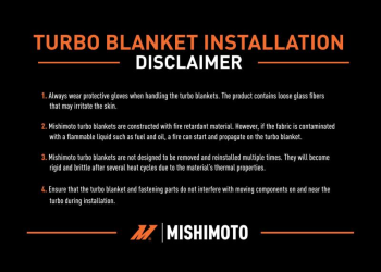 2020 Toyota Supra Turbo Blanket | Mishimoto