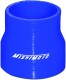 Silikon Reduzierung 63,5mm - 76mm / blau | MMCP-2530BL