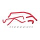 2015-2017 Ford Mustang Ecoboost Silikon ANC Schläuche, rot | Mishimoto
