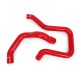 Jeep Cherokee 4.0L XJ Silicone Radiator Hose Kit, 1987-1990, Red | MMHOSE-XJ6-91RD