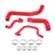 16+ Infiniti Q50/Q60 3.0T Silicone Coolant Hose Kit, Red | MMHOSE-Q50-16RD
