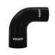Silikon Reduzierverbinder, 90°, 2.5° auf 3.25°, schwarz | MMCP-R90-25325BK