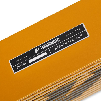 Mishimoto Universal Intercooler Z-Line, Gold | MMINT-UZG