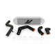 Ladeluftkühler Kit, Ford Focus ST 2013-2018, silber mit Wrinkle schwarz | MMINT-FOST-13KBSL