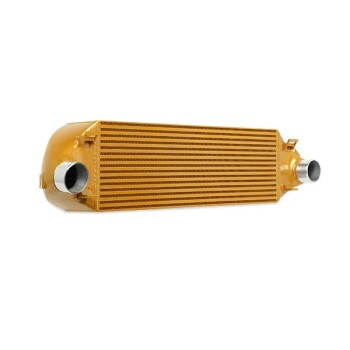 Ladeluftkühler Kit, Ford Focus ST 2013-2018, gold mit poliert | MMINT-FOST-13KPGD