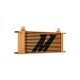 Universal 16-Row Oil Cooler, Gold | MMOC-16GD
