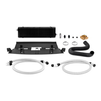 18+ Ford Mustang GT Oil Cooler Kit, Black, Thermostatic |...