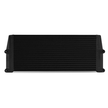 Heavy-Duty Oil Cooler, 17", Same-Side Outlets, Black...