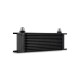 Universal 13-Row Oil Cooler, Black | MMOC-13BK