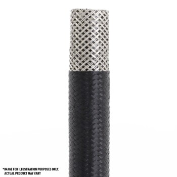 Braided -10AN 6Ft. Hose, Black | MMSBH-1072-CB