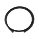 PTFE Braided -6AN 3 Ft. Hose, Black | MMSBH-0636-PB