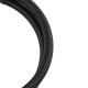PTFE Braided -6AN 3 Ft. Hose, Black | MMSBH-0636-PB