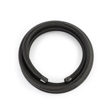 Braided -10AN 3Ft. Hose, Black | MMSBH-1036-CB