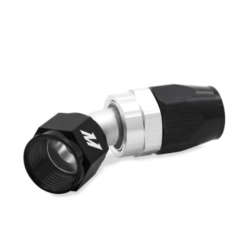 Aluminum -10AN 45° Fitting, schwarz | MMFT-SW-10-45