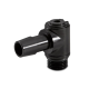 90° Hohlschraubel M16x1.5 mit 1/2" Schlauchanschluss - drehbar | MMFT-M16-10SBK