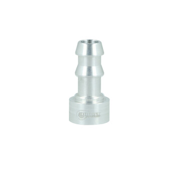 Aufschweißadapter mit Schlauchanschluss gerippt - Aluminium | BOOST products