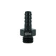Dash ORB Screw-in Adapter to Smooth/Barb Hose Connection - Male