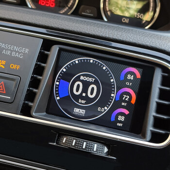 CANchecked MFD32 GEN 2 - 3.2" OBD2 Display VW Scirocco MK3 Facelift - RHD